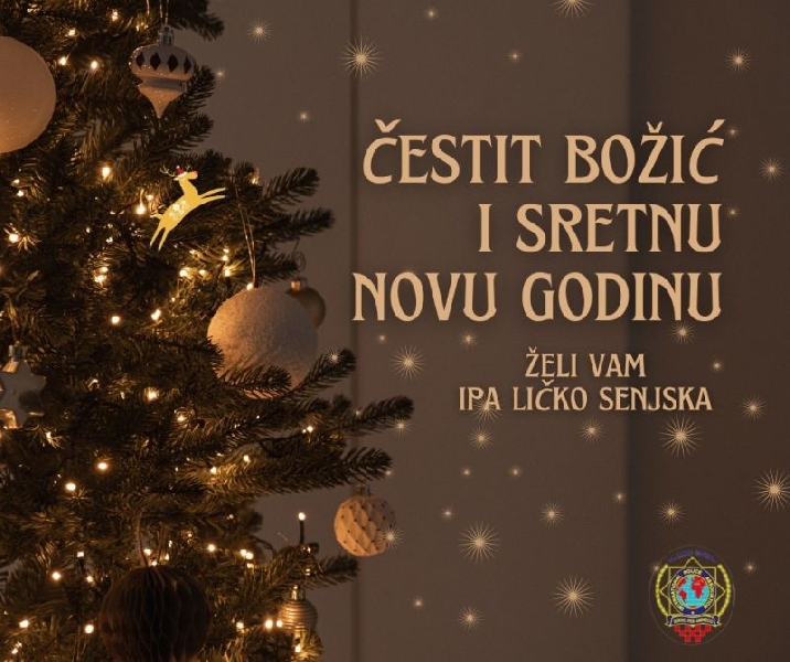 Čestit Božić i sretna Nova 2026.godina 