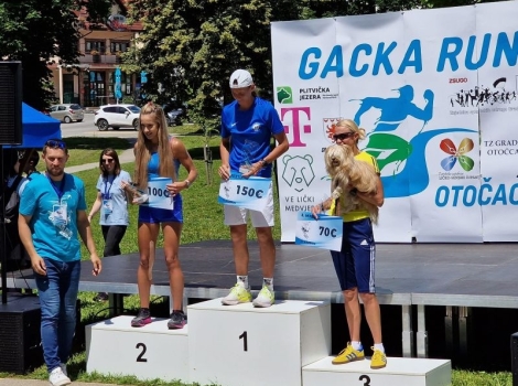 Članovi IPA Šibenik na atletskoj utrci „GACKA RUN 2024“ u Otočcu