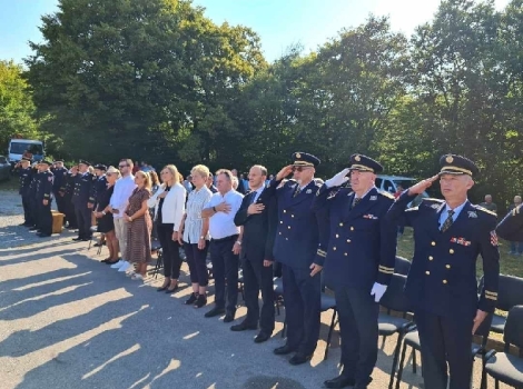 U Žutoj Lokvi obilježena 32. godišnjica pogibije četvorice policijskih službenika